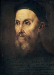 Portrait of John Calvin